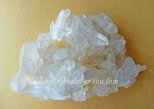 Clear Quartz Crystal Cluster Clear Quartz Crystal Cluster