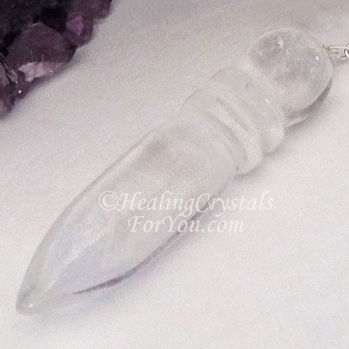 Clear Quartz Pendulum