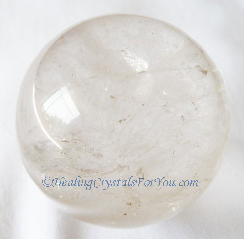 Clear Quartz Crystal Ball Clear Quartz Crystal Ball