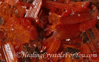 Crocoite Crystals Crocoite Crystals