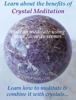 Benefits of crystal meditation Benefits of crystal meditation