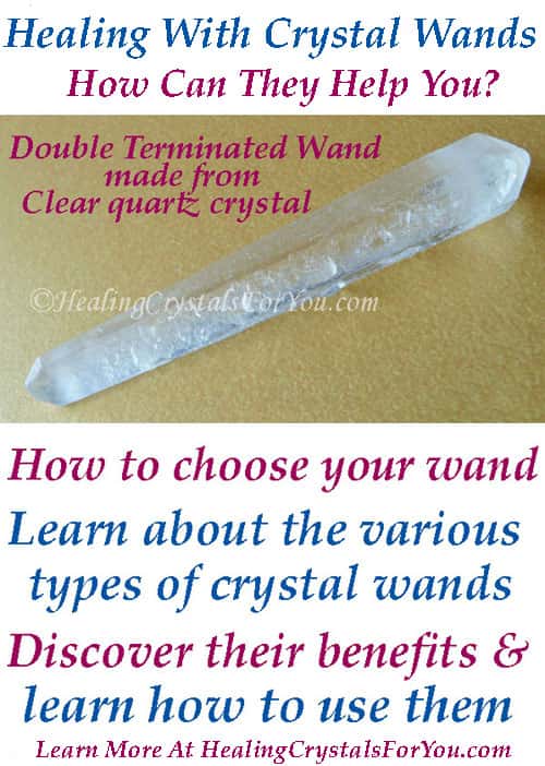 Crystal Wand benefits shapes how to use them 500