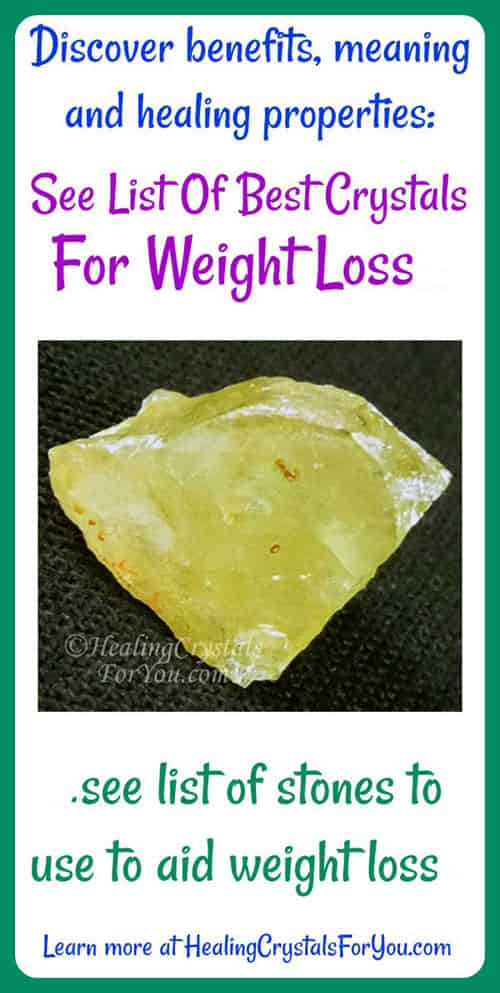 Best 22 Crystals For Weight Loss That Work & Why