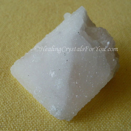 White Danburite With Druzy Coating