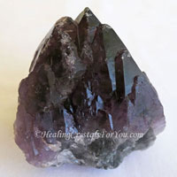 Dark Amethyst Elestial Quartz