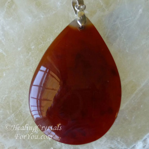 Dark Carnelian Pendant Dark Carnelian Pendant
