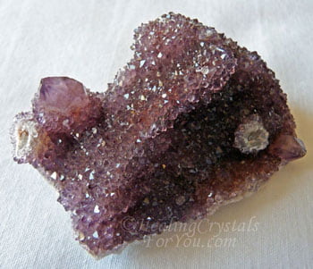 Dark Purple Spirit Quartz Deep Purple Spirit Quartz