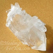Double Terminated Clear Quartz