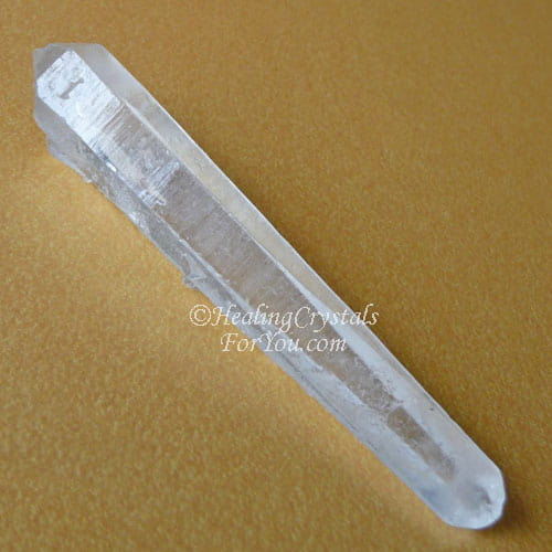 Double Terminated Quartz Wand