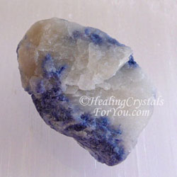 Dumortierite In Quartz