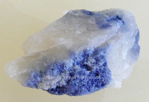 Blue Dumortierite Quartz Blue Dumortierite Quartz