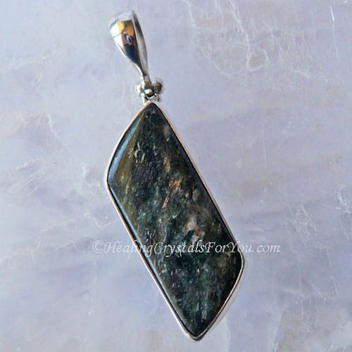 Eckermannite Pendant