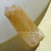 Elestial Mango Quartz
