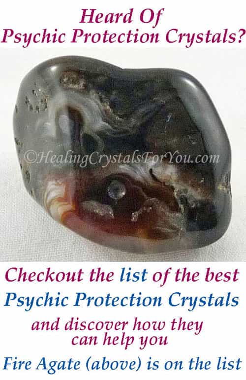 Fire Agate Brings Psychic Protection