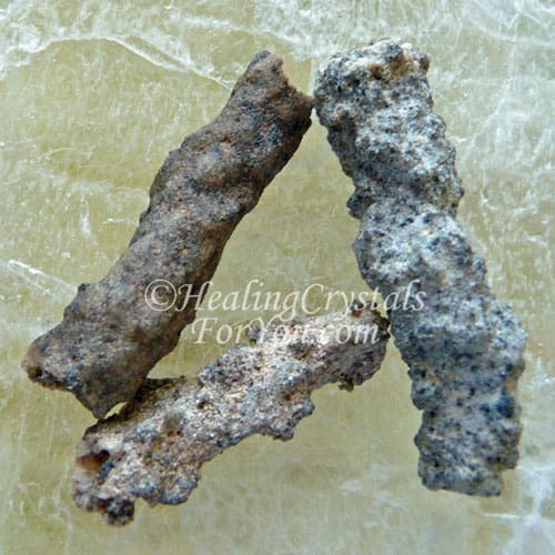 Three Fulgurite Tubes