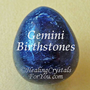 Gemini Birthstone List