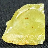 Golden Yellow Apatite