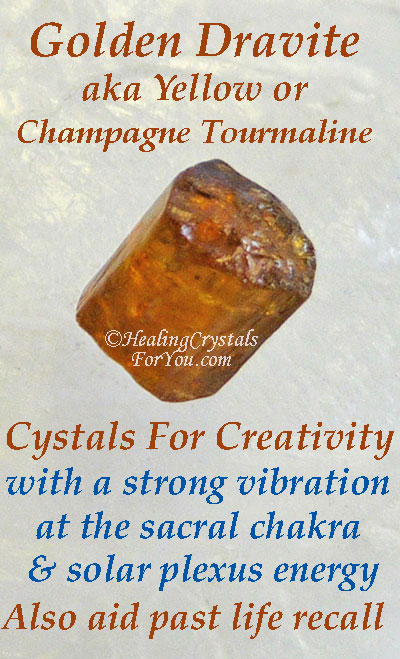Golden Dravite aka Champagne Tourmaline Golden Dravite aka Champagne Tourmaline