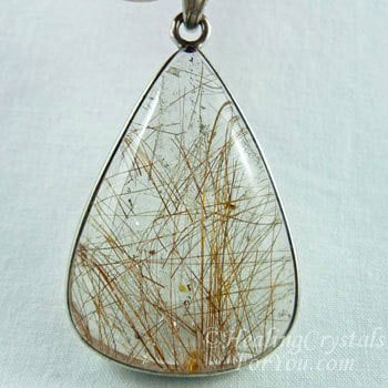 Rutilated Quartz Pendant Rutilated Quartz Pendant