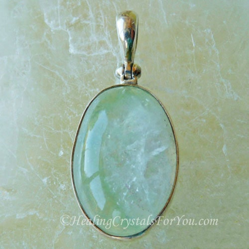 Green Apophyllite Pendant