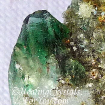 Green Diopside Crystal Green Diopside Crystal