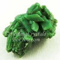 Green Heulandite