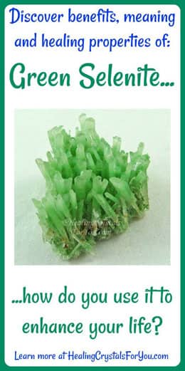 Green Selenite Green Selenite