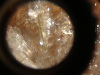 Larger Rutilation through magnifier