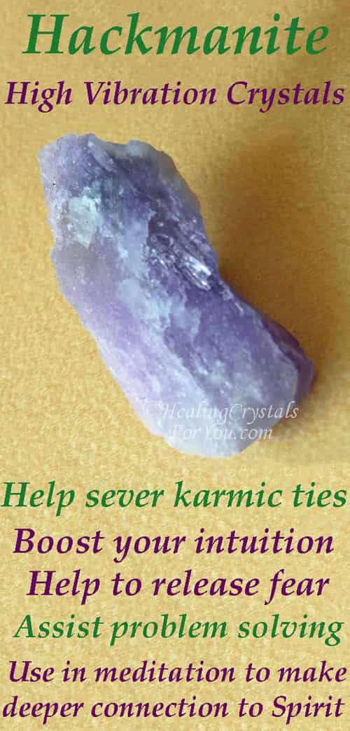 Hackmanite rompt les liens karmiques Hackmanite rompt les liens karmiques