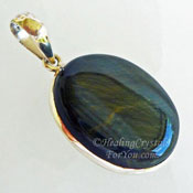 Hawks Eye Pendant sq175-2