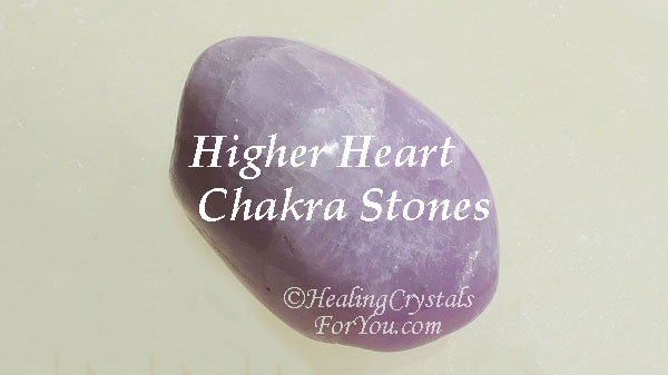 Pierres de chakra du cœur supérieur Pierres de chakra du cœur supérieur