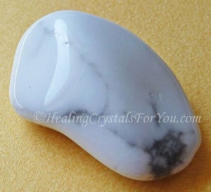 Howlite Tumbled Gemstone Howlite Tumbled Gemstone