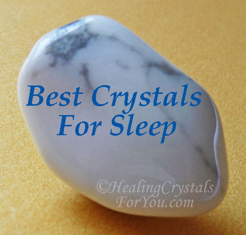 Howlite is one of the Best Crystals For Sleep