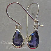 Pendientes Iolite