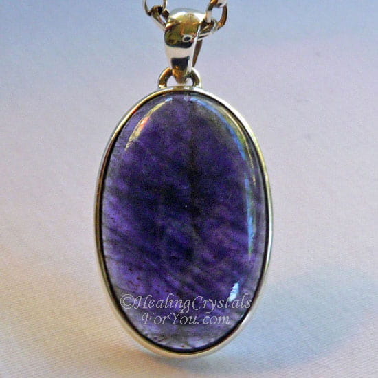 Iolite Pendant