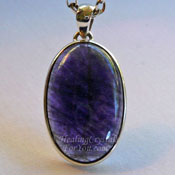 Iolite Pendant