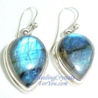 Labradorite Earrings