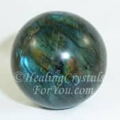 Labradorite Crystal Sphere