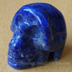 Lapis Lazuli Skull