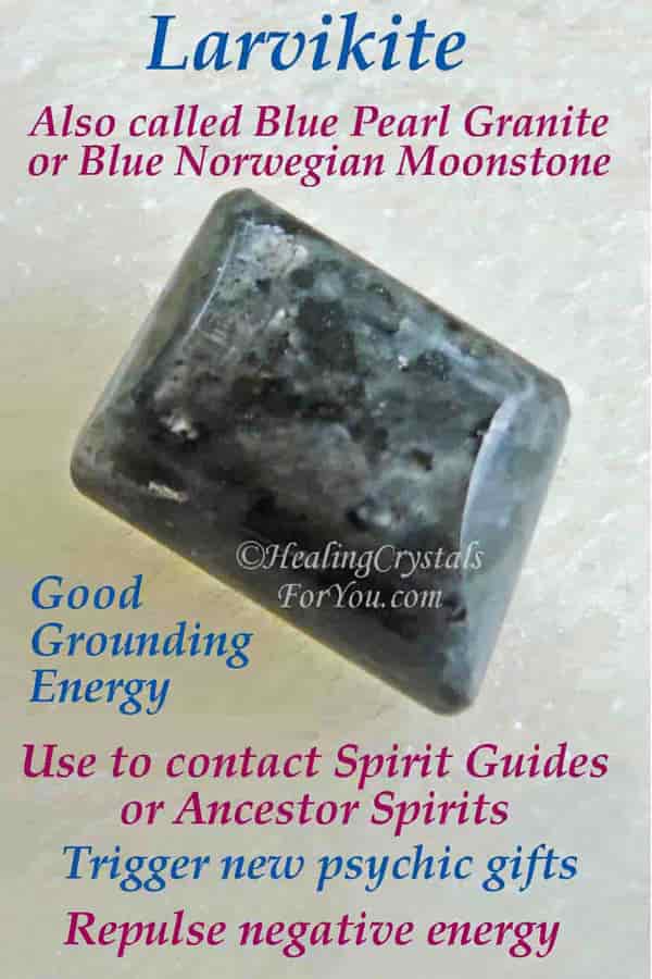 Larvikite or Norwegian Moonstone Are Highly Protective