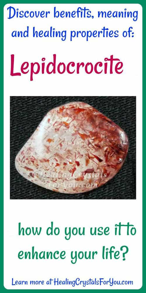 Lepidocrocite in Quartz Meaning Properties and Powers
