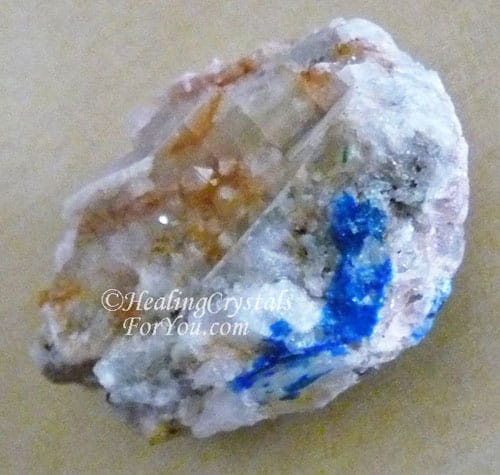 Natural Linarite Natural Linarite