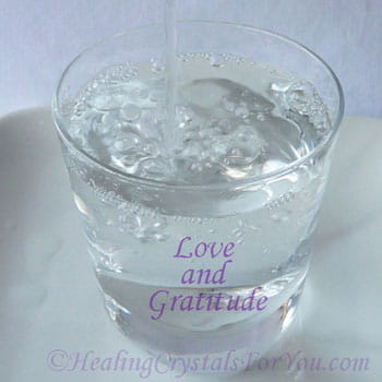 Love and Gratitude on water Love and Gratitude on water