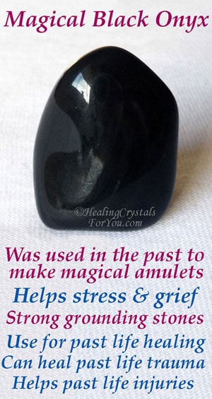 Magical Black Onyx Meanings Powers & Uses