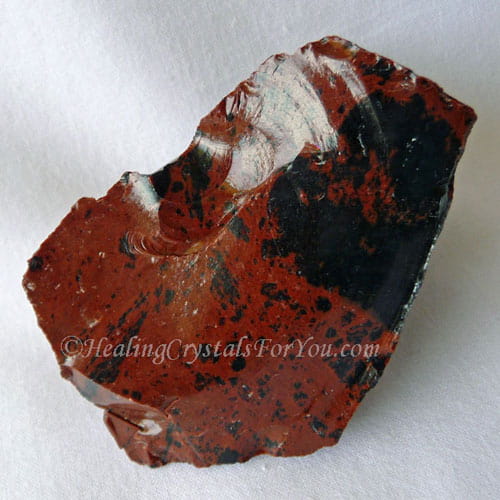 Raw Mahogany Obsidian