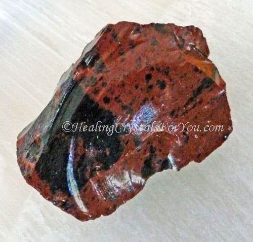 Raw Mahogany Obsidian