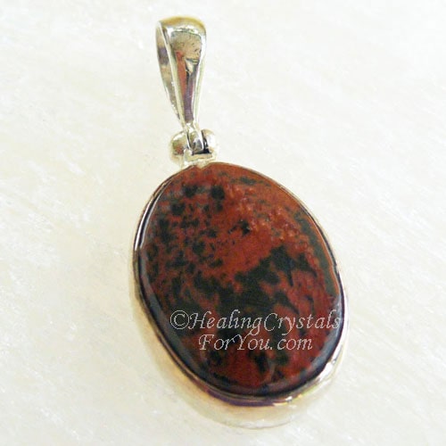 Mahogany Obsidian Pendant