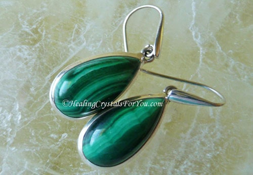 Malachite Earrings Malachite Earrings