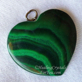 Malachite pendant Malachite pendant