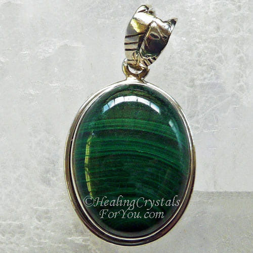 Malachite pendant